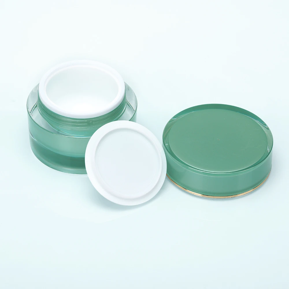Hengsheng factory wholesale plastic cosmetic containers and packaging cream jars 5g 10g 20g 30g 50g