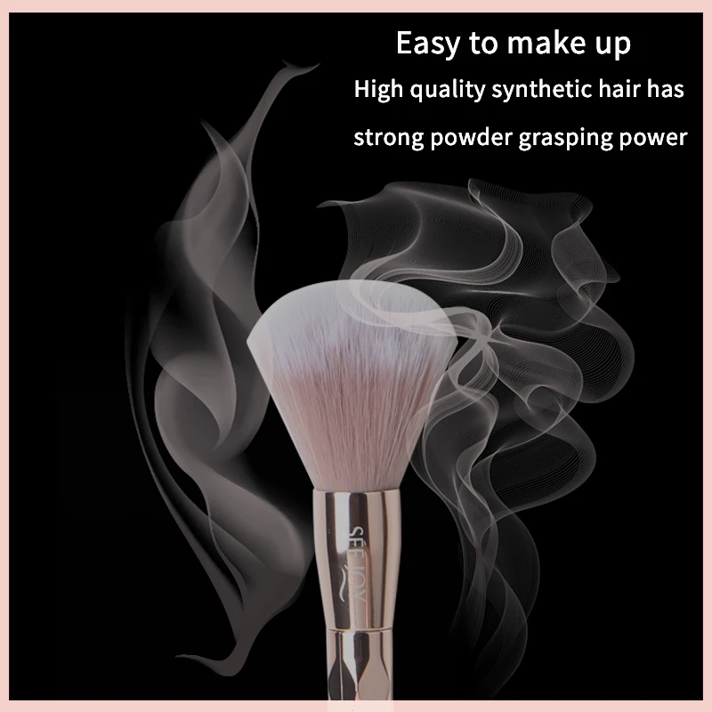 12PCS Private Logo Customized Quality Champagne Gold handle soft synthetic hair beauty wholesale Makeup Brush with free PU bag