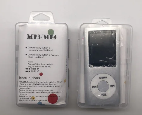 1.8 inch LCD Compact and portable Colorful MP3 Media MP4 Player Music Video FM Player