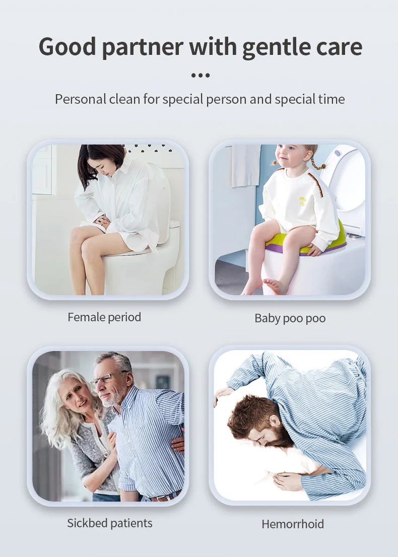 Muslim women baby private care finger mini non-electric portable toilet shattaf bidet