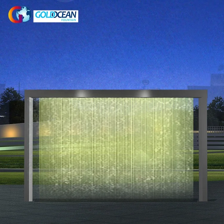 FREE DESIGN ODM Normal Screen Water Rain String Curtain