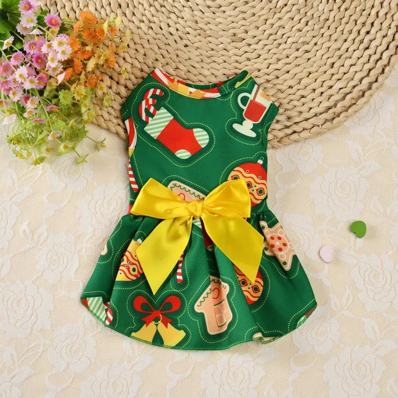 Wholesale New Design Christmas Pet Clothes Halloween Dog Clothes Princess Dress