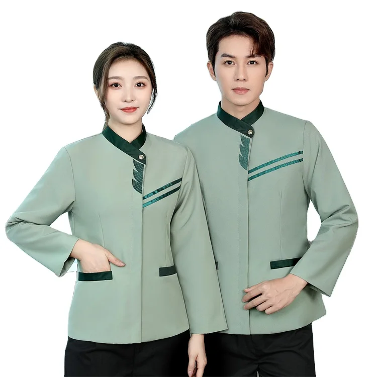 Made In China Modern Hotel Cleaning Serveuse Staff Uniform For Restaurant  Waiters