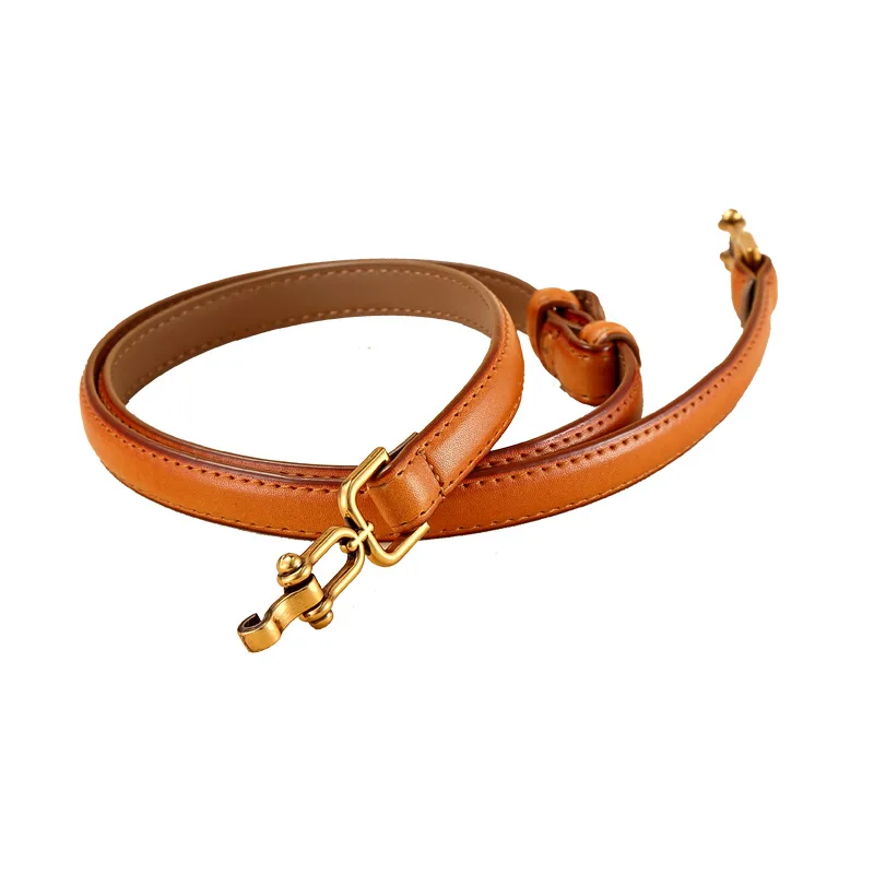 Factory Wholesale Leather Thin Belt Women Fashion Dress Decorative Waist Chain Versatile Suit Waist Belt