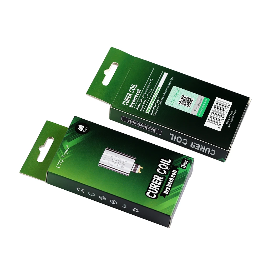 
New Launch Curer Dry Herb Coil/ Curer Wax Coil/Curer Coil Suit for Curer Device from LTQ Vapor 