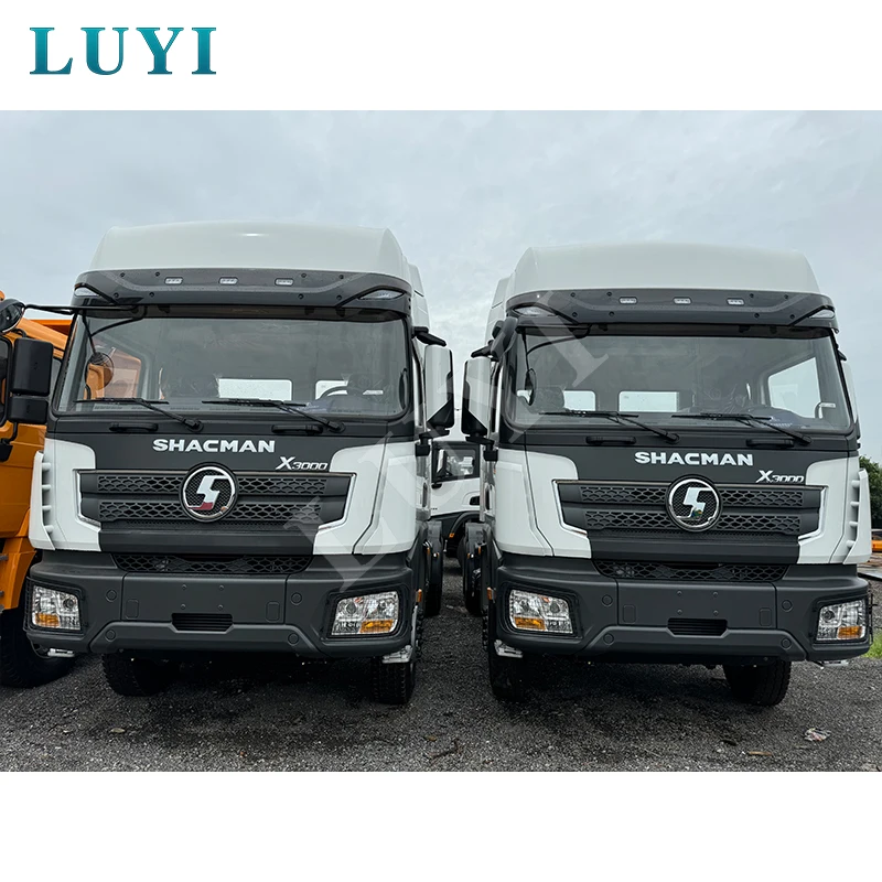 LUYI Made In China New Brand Shacman X3000 6*4 430Hp Euro2 Euro5 Weichai Engine Light Tractor Truck