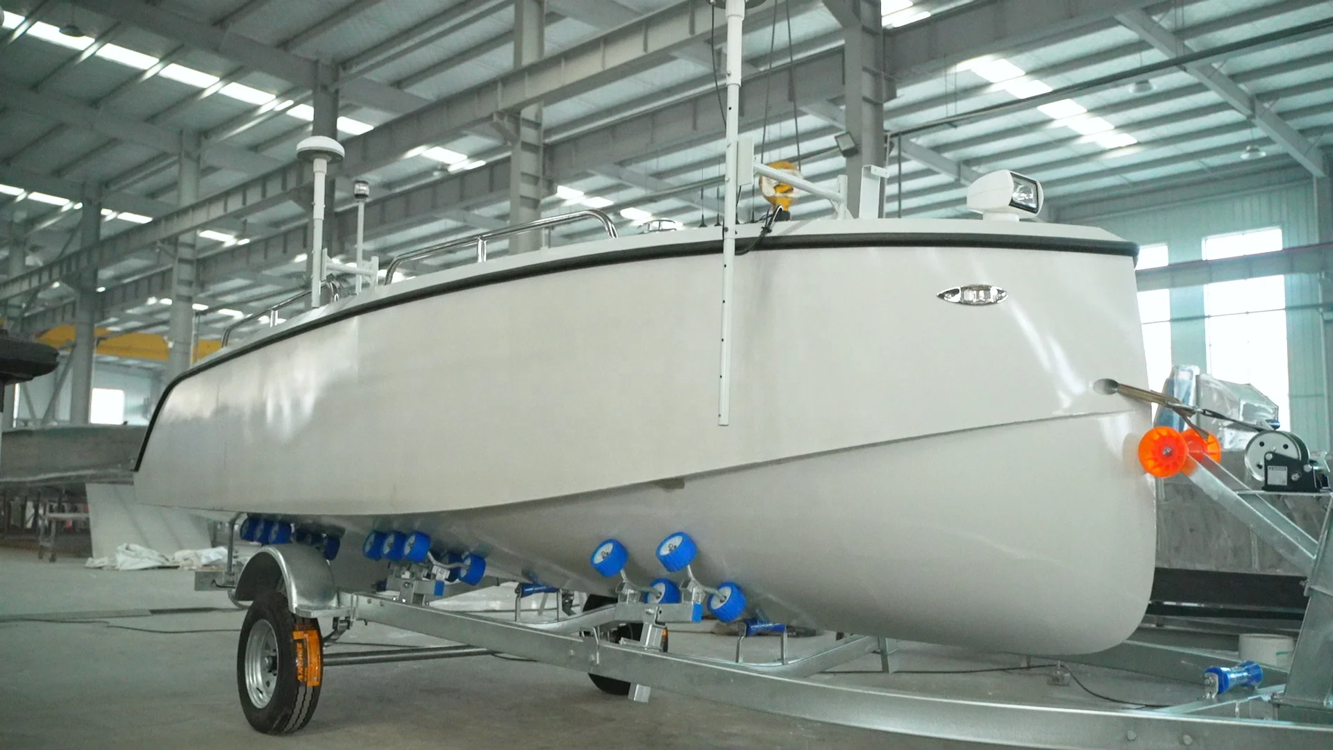 China popular 6.5m Aluminum electric boat small yacht manufacturer CE certificate