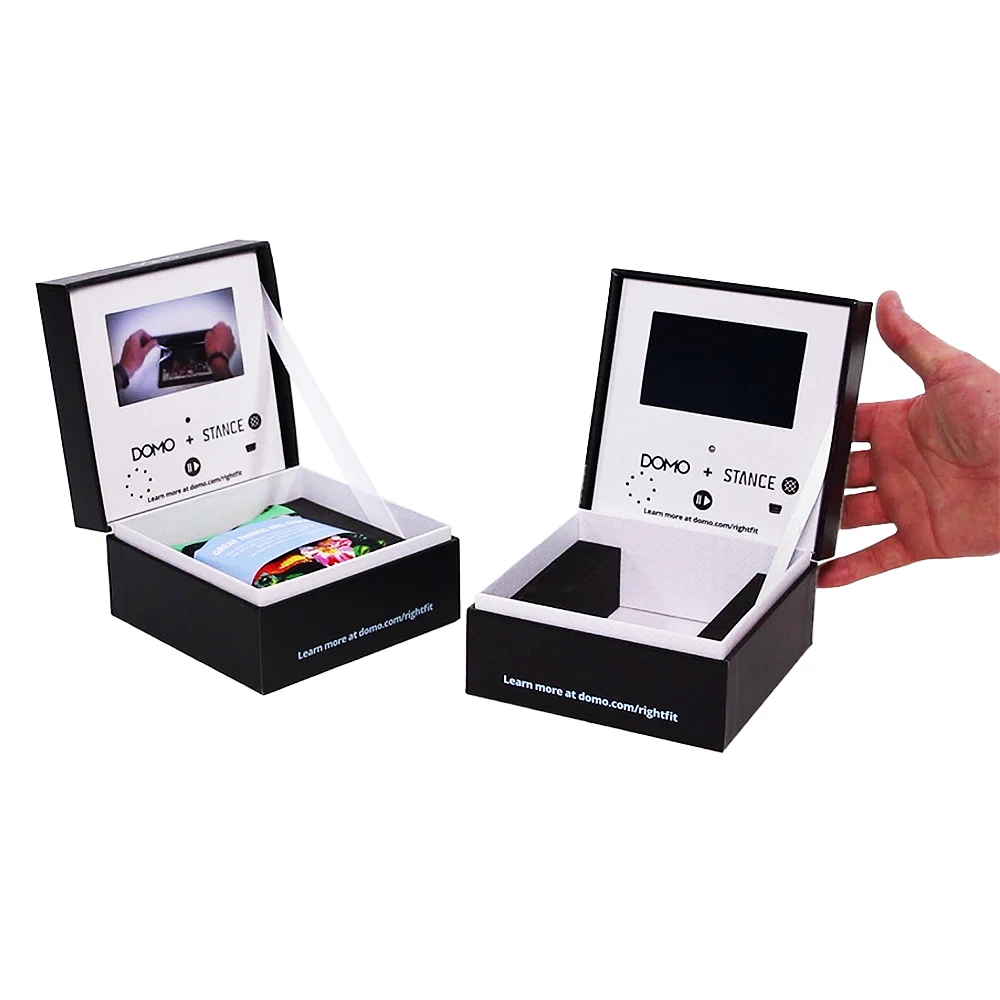 Customized Presentation 7 inch 10.1 inch IPS LCD Screen Gift Box Digital Video Presentation Gift LCD Box.