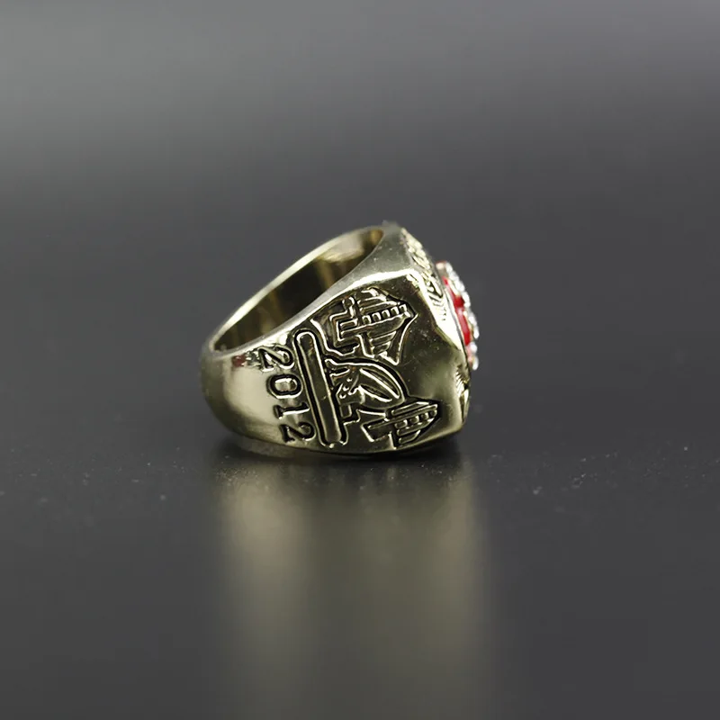 Low MOQ 2012 San Francisco 49ers Кольцо чемпионата Европы и Америки популярное мемориальное ностальгическое классическое кольцо