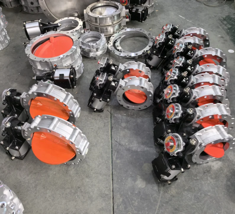 DN250mm 10-дюймовый однофланцевый клапан-бабочка V1FS Тип OEM Китай заводская цена