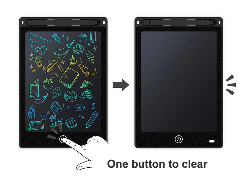 hot sale Doodle Scribbler Board Colorful Screen Drawing Pad 2 Pack LCD Writing Tablet 10 inch for kids Girls Boys Toddler
