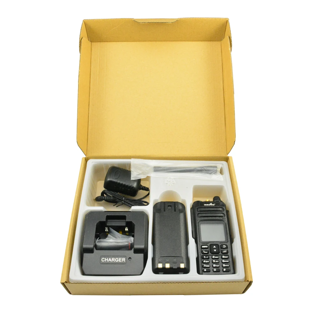  Двухрежимная рация Tesunho TH-680 4G IP с радиусом действия 100