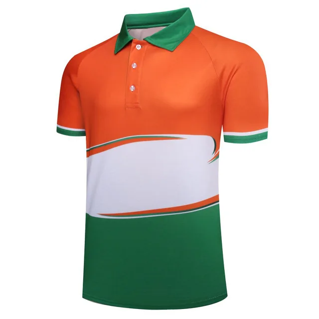Polo shirt collar design custom Brand Golf Apparel sublimation 100% polyester mens comfortable golf shirt