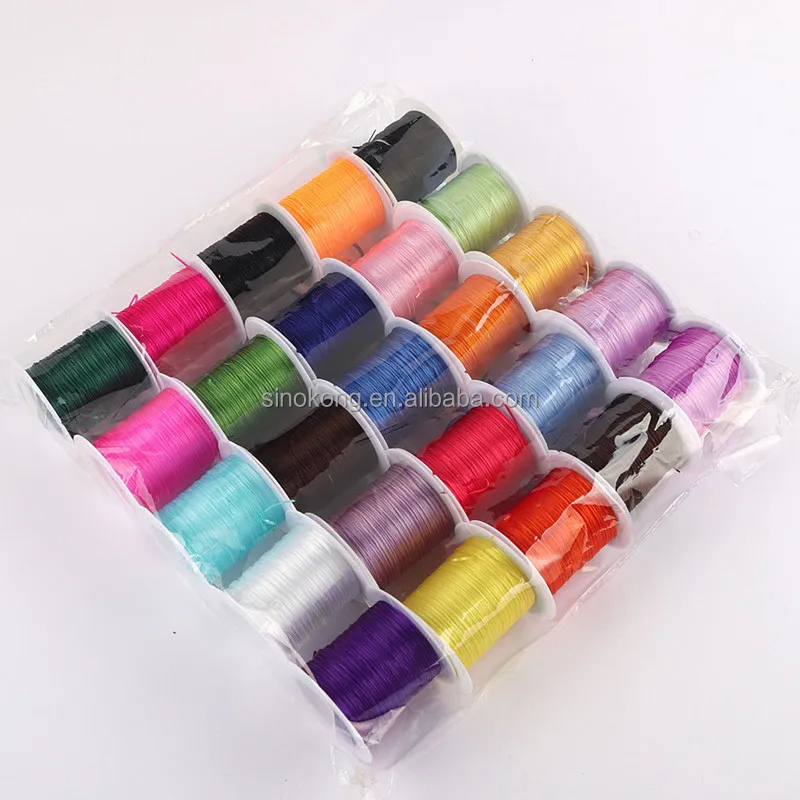 Wholesale Strong Strength Crystal Fishing Line Silk Elastic Thread High Quality Accessories Beaded Thread