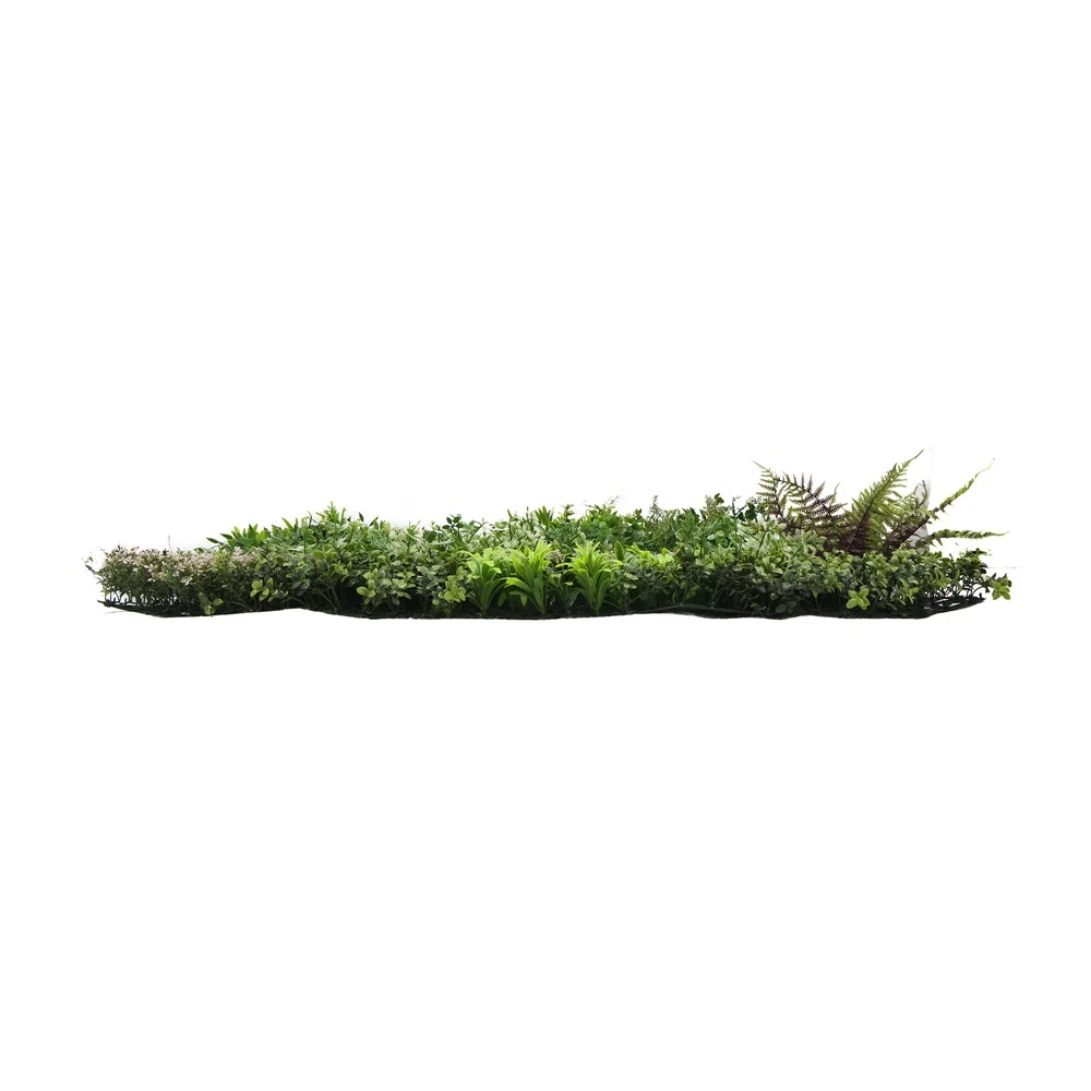 Hot sale 1m*1m artificial boxwood hedges panels roll for home wall decoration