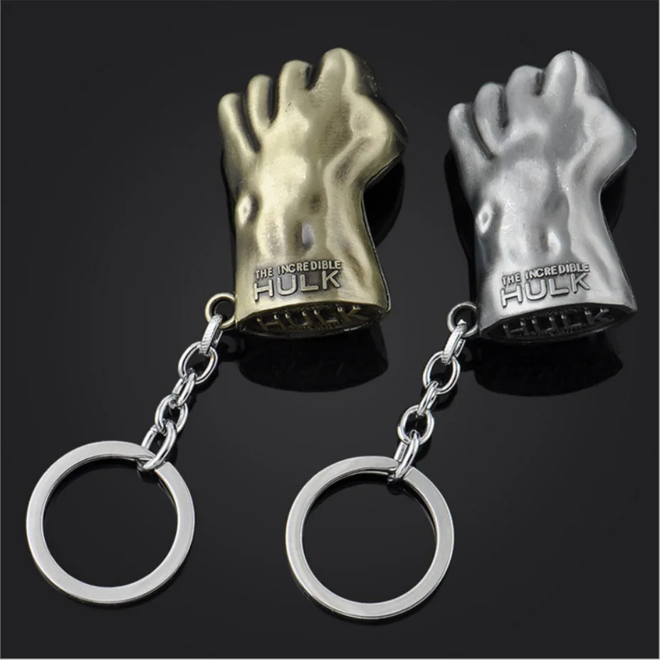 Металлический брелок с кинофильмом Мстители периферийный Халк