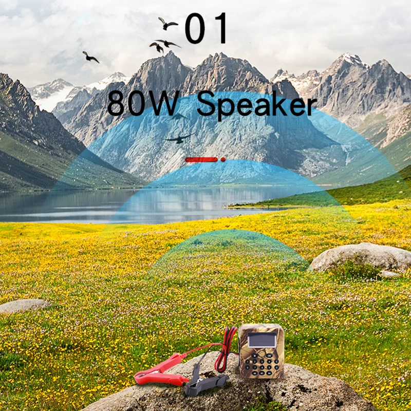 Hot Sale High Quality Multi Quail Audio Sound Bird Mp3 Caller Device with Hunting Remote Control