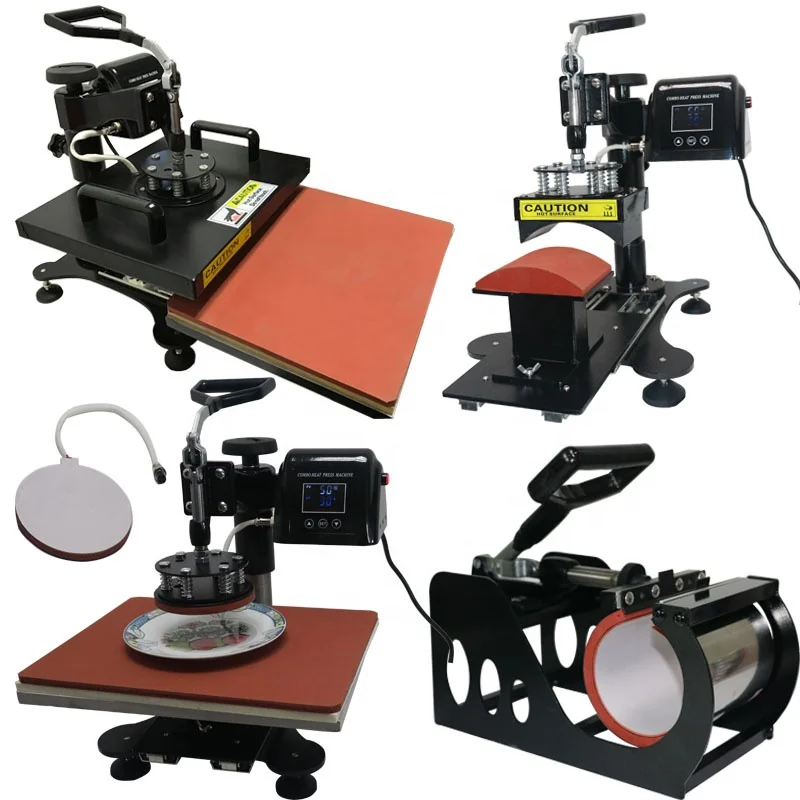 Hot sale 8 in 1 Multifunction heat press machine