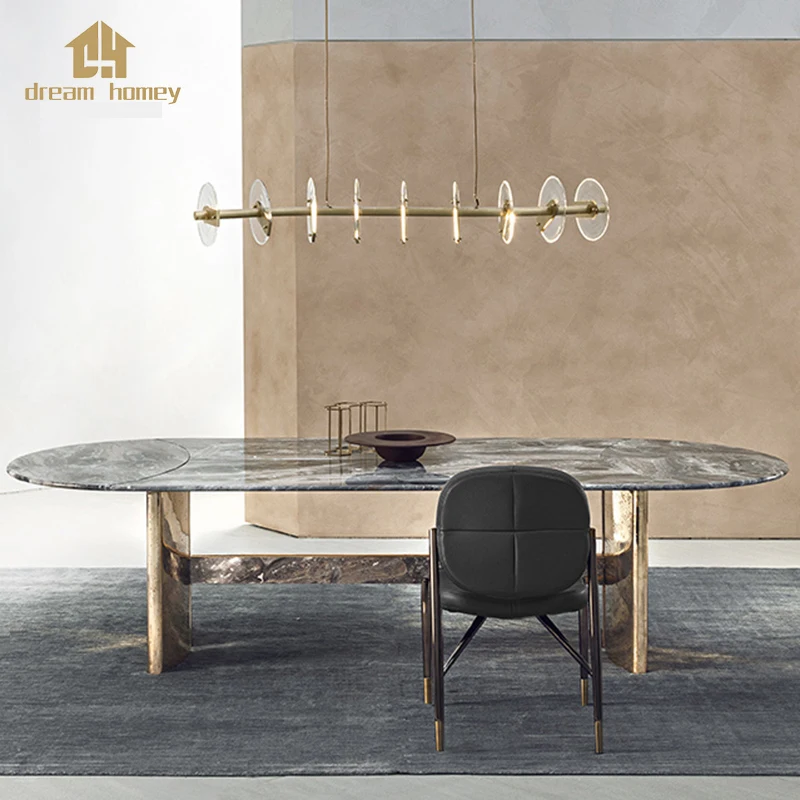 Dining Table and Chair Set Luxury Modern Marble Texture Restaurant Home Furniture Dining Room Dinning Table Set Gym Kids Seat