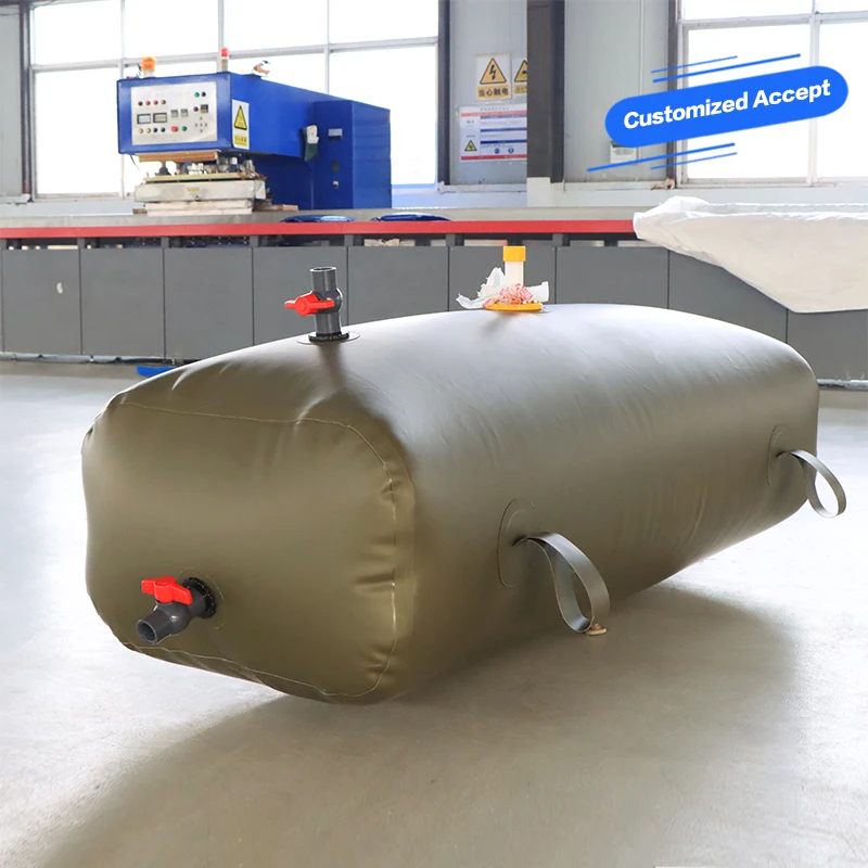 3000L Collapsible Water Tanks Flexible Water Storage Container for Agriculture Irrigation