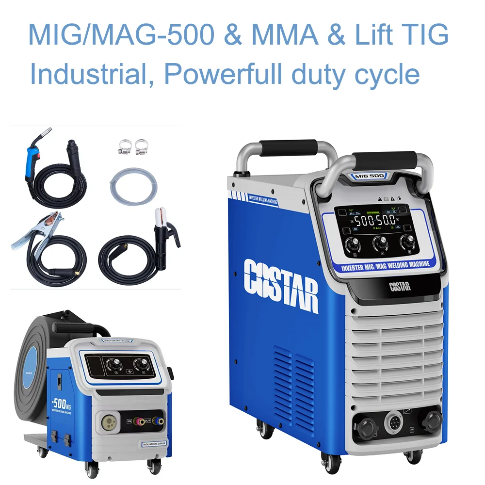 Индукционный двойной модуль IGBT 500Amp MIG MAG MMA 400 инвертор Co2 сварочный аппарат 400Amp для провода 1 2 мм 6 с водяным охлаждением