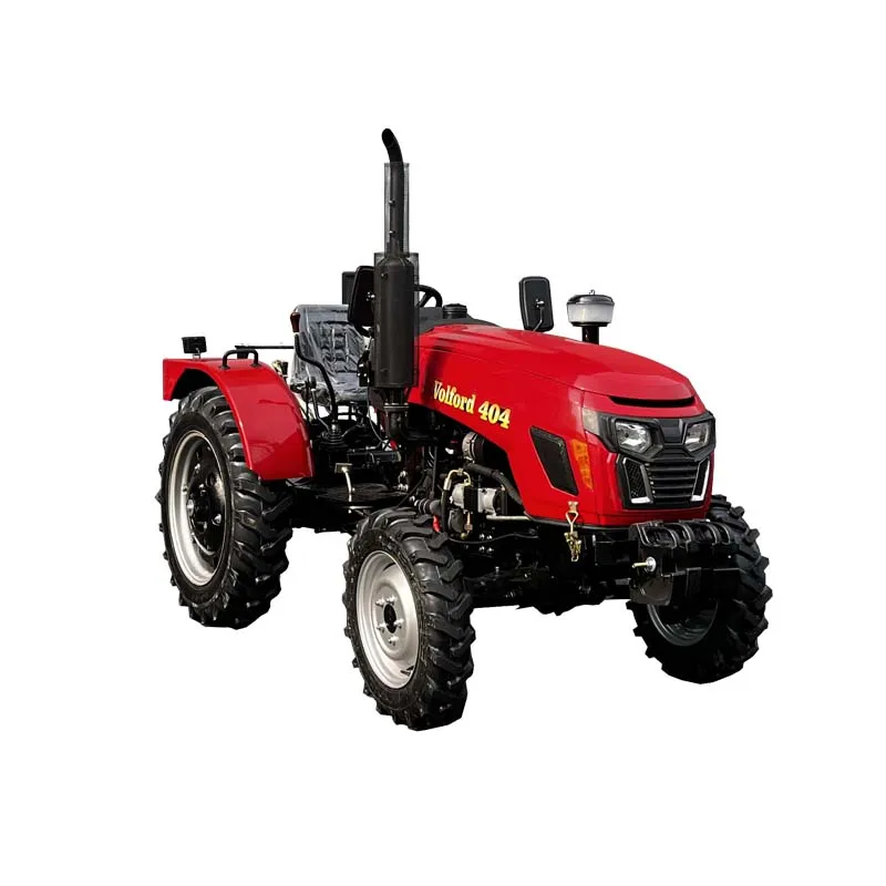 Agricultural agricol 4 wheel farmer 40hp micro tractor small mini 4x4 compact farm tractor