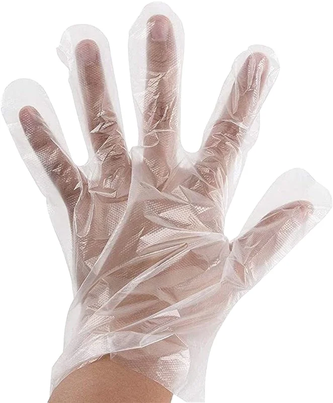 High Quality Disposable TPE/CPE/PE Gloves clear Plastic for Home Restaurant Fried Chicken Pizza 100PCS/bag
