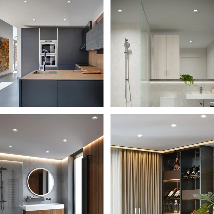 ALLWAY SKD High Brightness ndoor Waterproof IP54 Recessed Mounted 25 Watt LED Downlight Housing