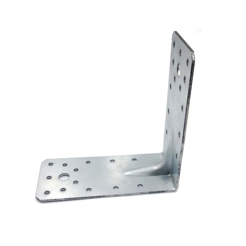 Factory Custom Metal L Corner Connecting Brackets Galvanized Steel Angle Brackets For Wood