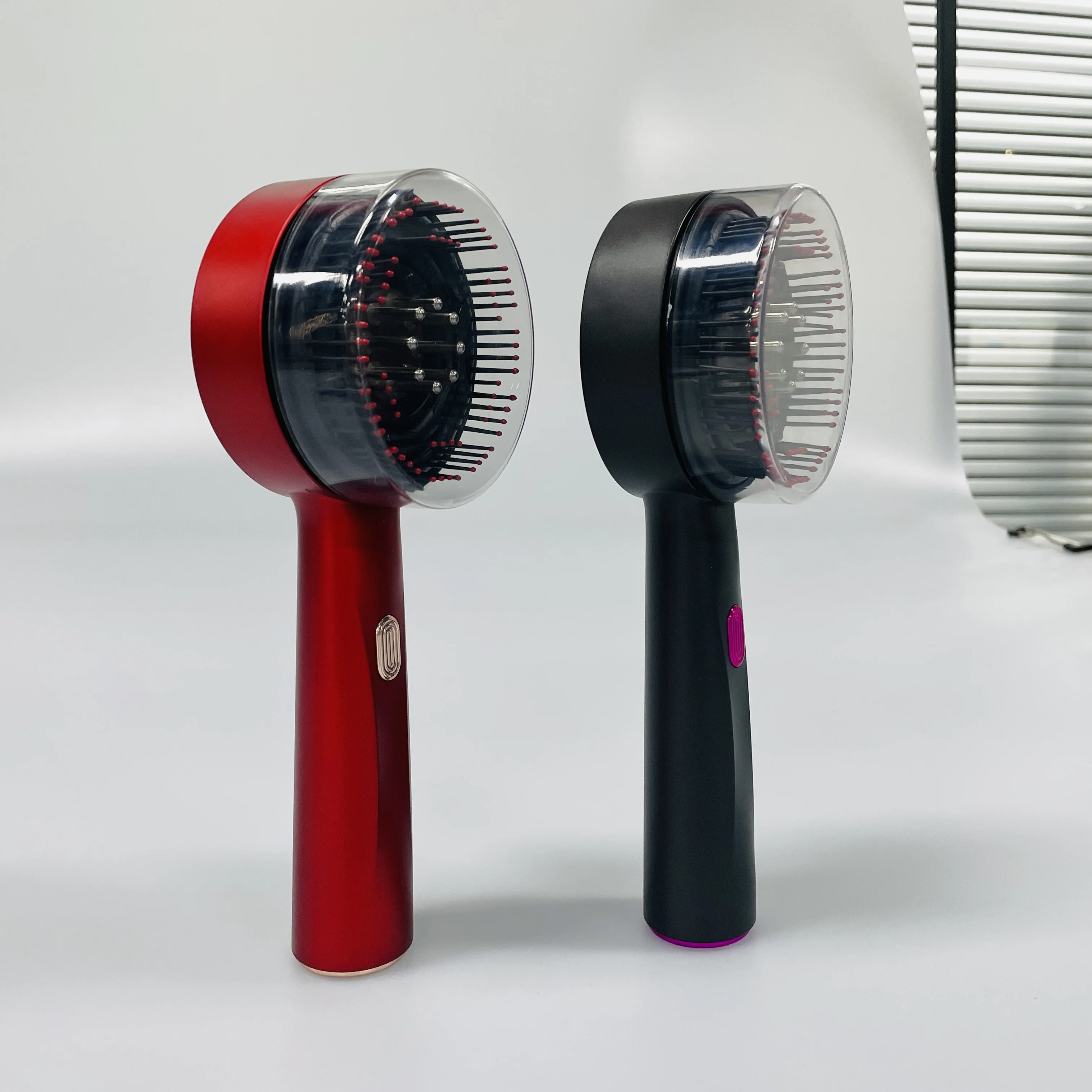 Handheld Portable Multifunction Hair Oil Applicator Comb Waterproof Electric Scalp Massage Brush at Home for Muscle Relax