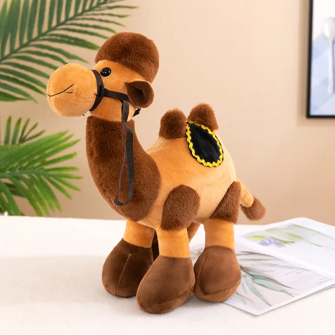 New design camel plush toy custom logo camel toy hot selling stuffed animal toy