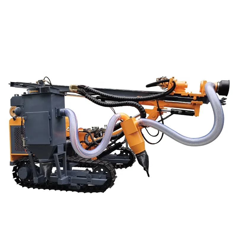 KG726 Portable Mine Drill Rig Wagon Pneumatic Drilling Machine For Granite Quarry Most Popular Models In Africa