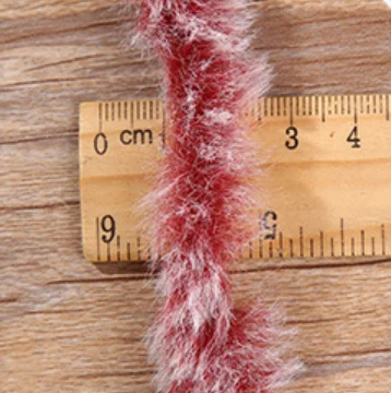 100% Polyester Faux Mink Fur Hand Knitted Yarn Delicate Soft Non-itchness Warm Carpet Yarn For DIY Crocheted Blanket Rug Shawl