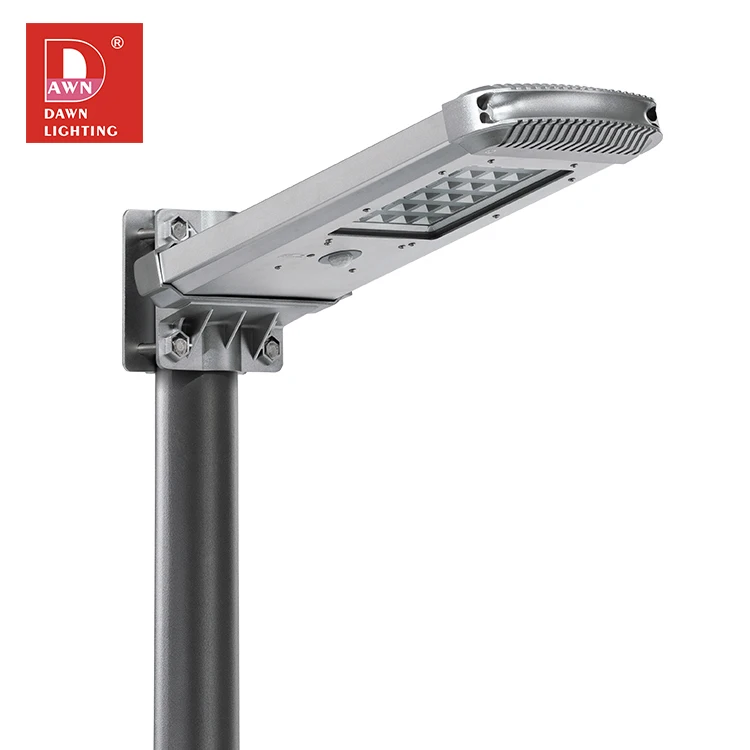 Outdoor waterproof aluminum body IP65 10W 20w 30w 50w 80w integrated all in one solar led street light