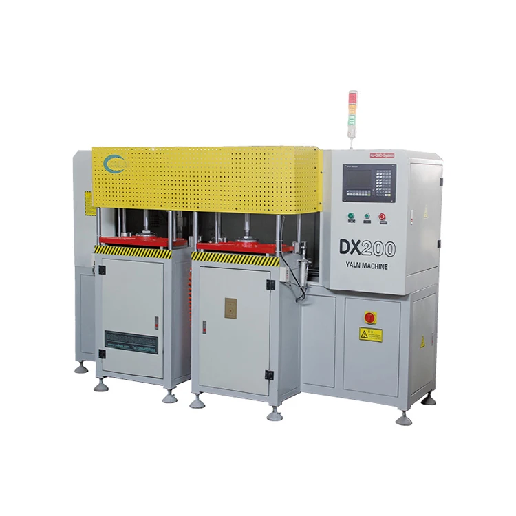 
Low price cnc double table milling machine for aluminum windows and doors 