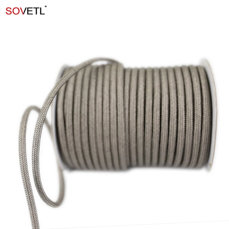 6mm Fire Resistant Conductive Metal Rope,Stainless Steel Braided Rope