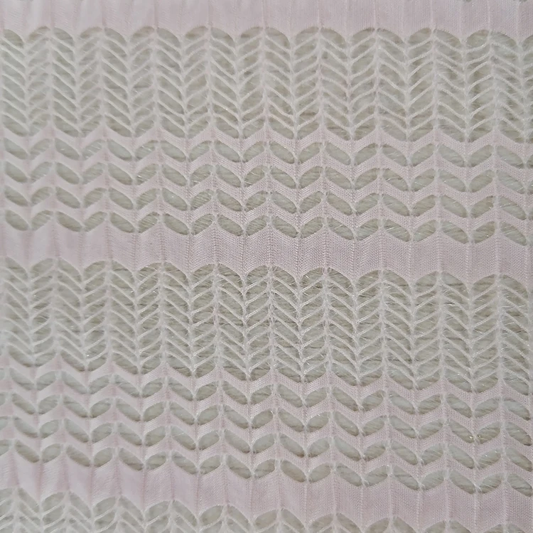 stretch ear of  wheat mesh fabric for garment  nylon spandex