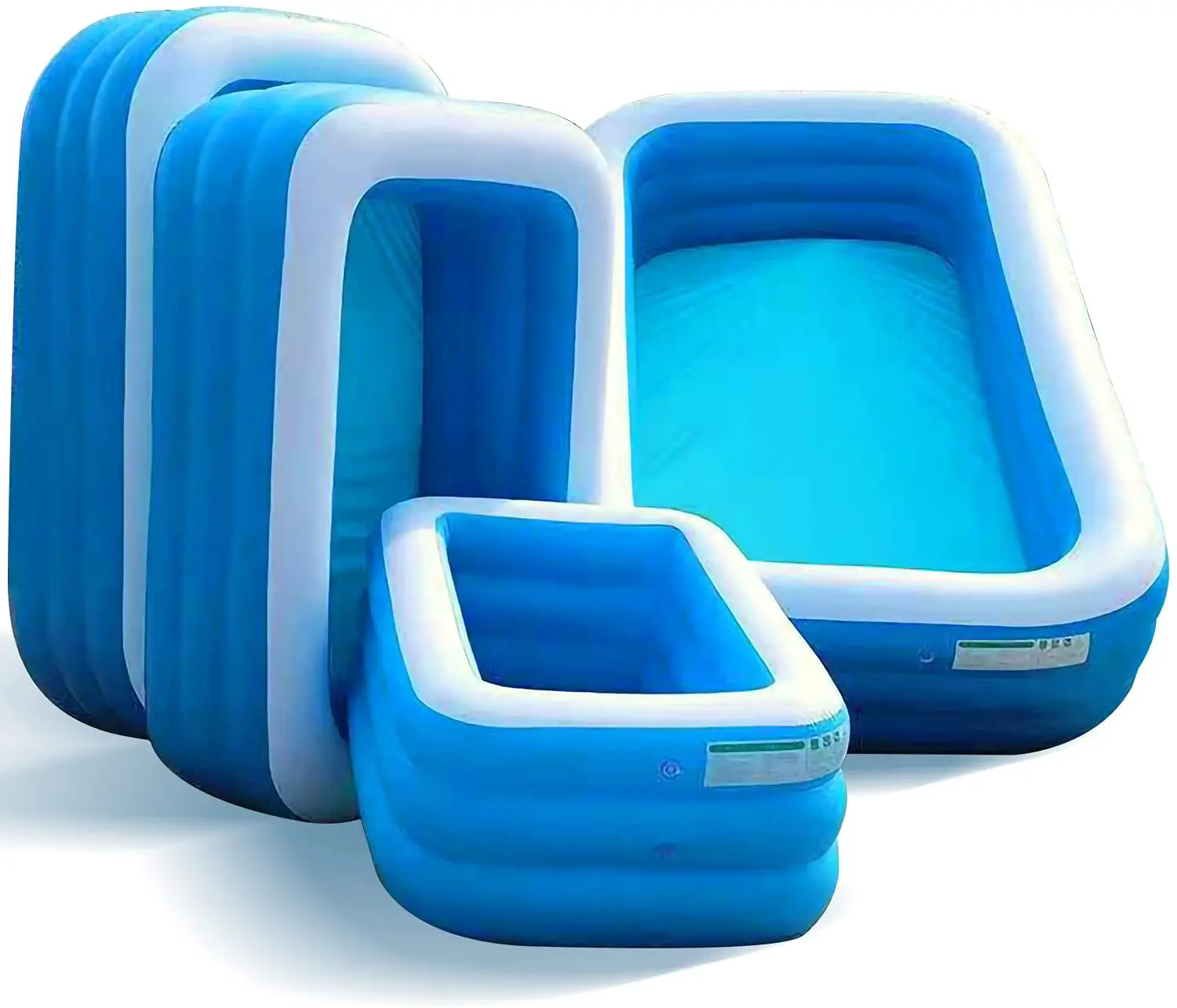 
Big Folding Outdoor Garden Indoor Adult Kids Plastic Pvc Inflatable Swimming Pool 