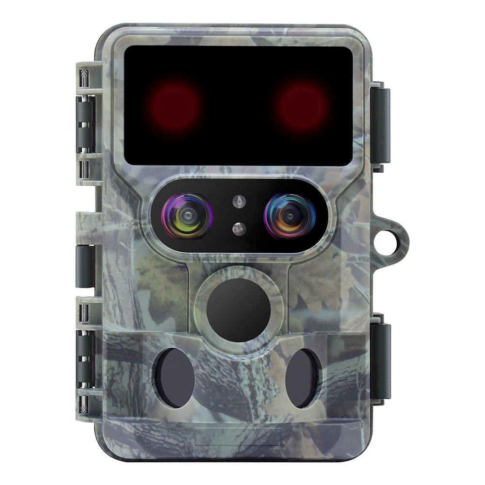 DTC10 2022 New Forest Hunting Camera 4K Wide-angle Dual Lens 48MP WIFI Hunting Trail Camera