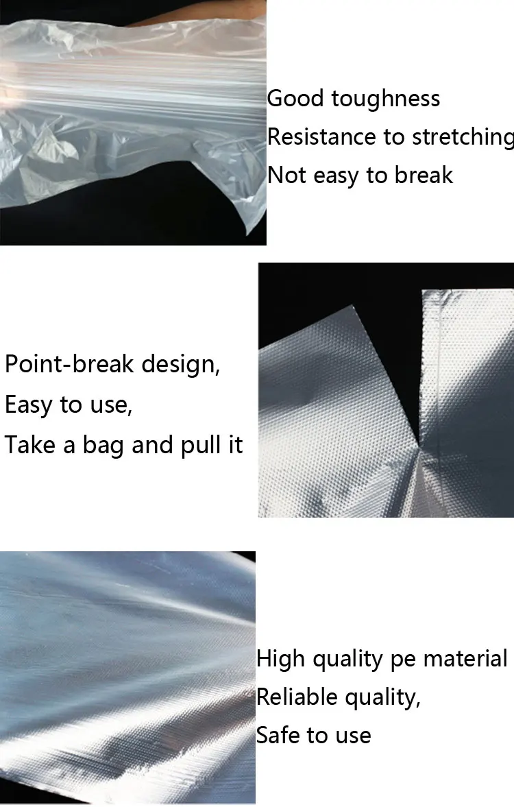 Professional Manufacturing Fruit Vegetable Storage Food Bag On Roll PP Clear Plastic Bags