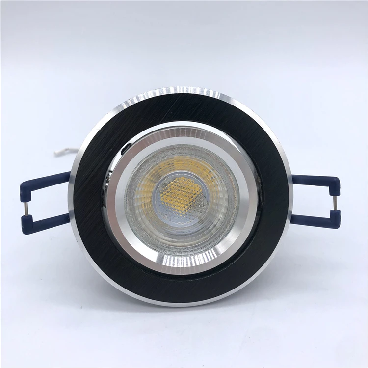 Aluminum downlight round gu10 LED Spot Light Frame MR16 GU10 spotlight Fixture