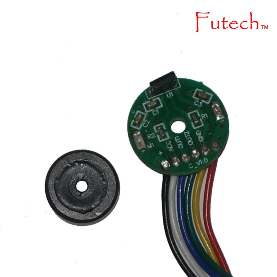 
Two Channel DC Motor Encoder with Hall Sensors 