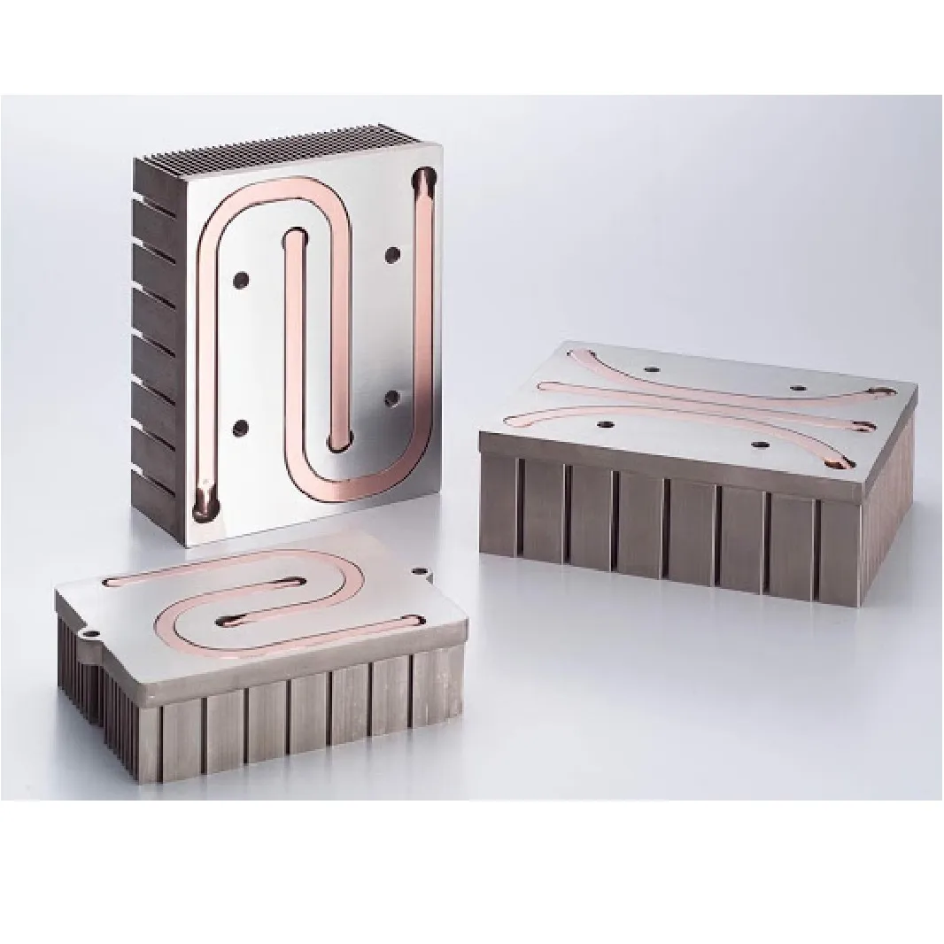 copper tube aluminum extrusion heat pipe heat sink