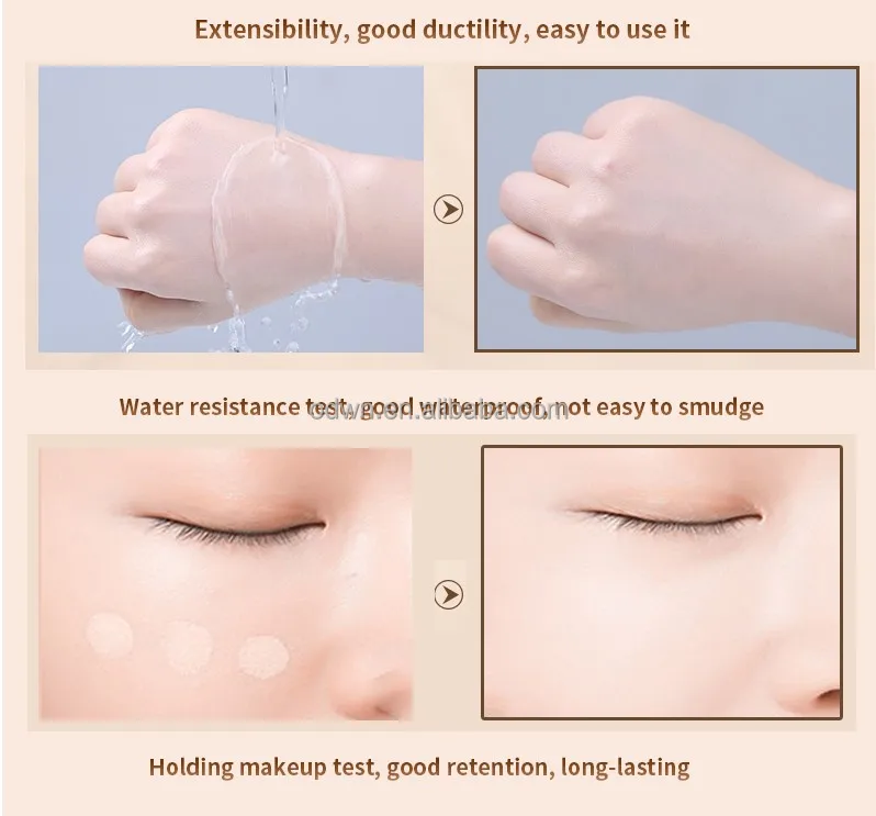 Private Label Make Up Korean Organic Long time lasting BB cream foundation For Dark Skin