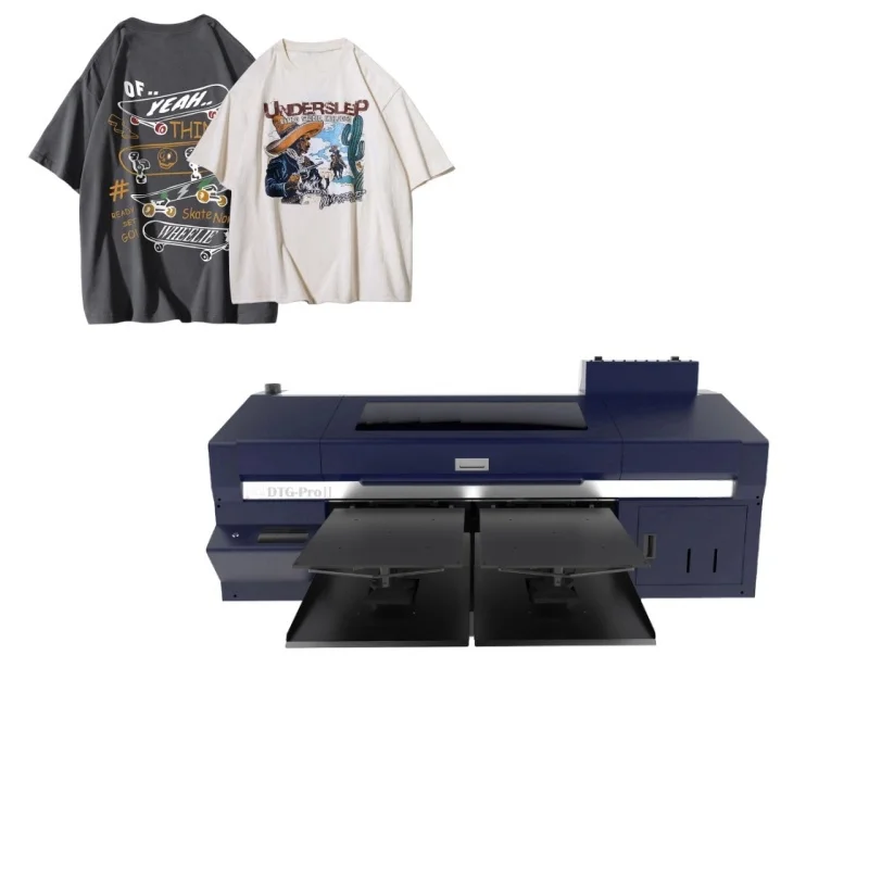Novi best selling automatic dtg printer dual station a3 t-shirt direct to t-shirt printing machine