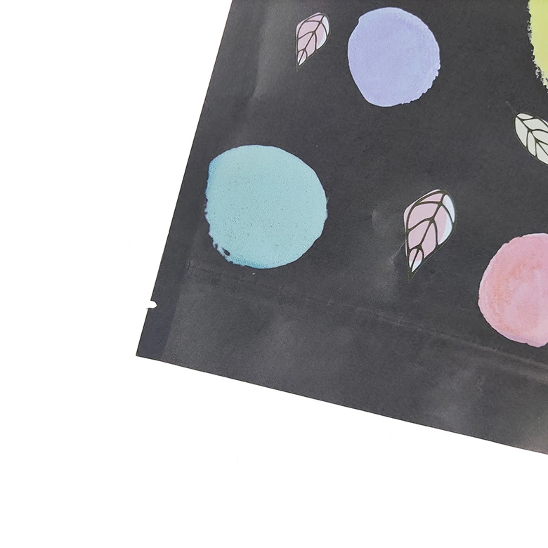 PLA Compostable Doy Pack Stand up Pouch Coffee Bag Kraft Paper Zipper Ziplock Food kraft Packaging Bag