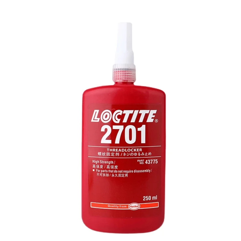 250ml Loctiter 2701 Thread locking Adhesive High strength oil resistance screw Sealing Glue