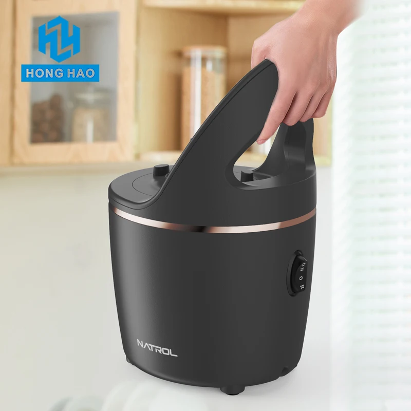 Lar Capacity 82mm Slow Masticating Juicer Big Mouth Hydraulic Squeezing Cold Press Aur with Reverse Function for Wheatgrass