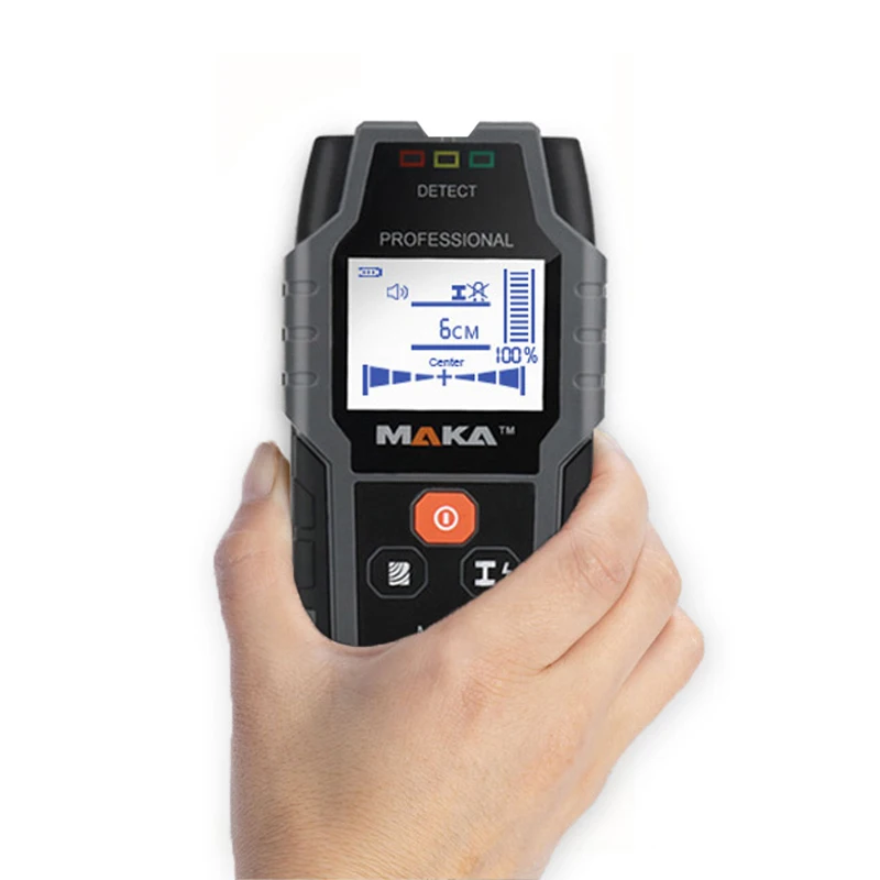 Portable hand-held metal gold detector for wall detection  metal detector stud finder