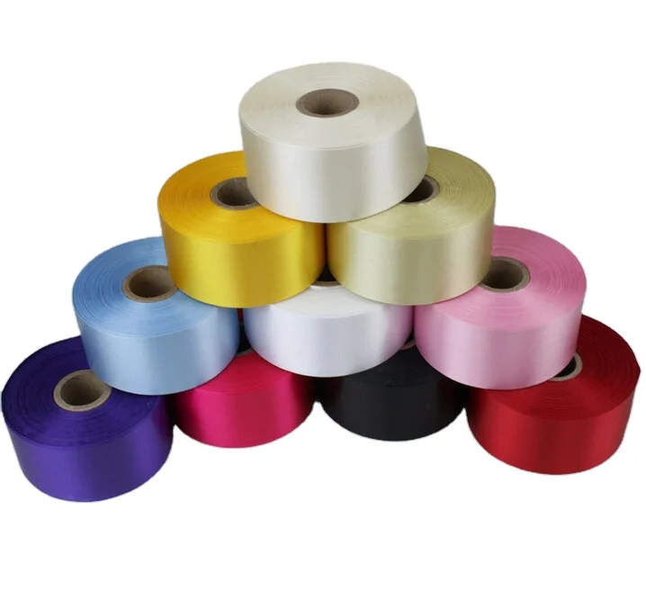100 Polyester Satin Wash Care Label Ribbon  for Household Textile Items